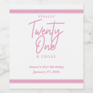 最終的に合法なワパーソナライズされたインシャンパンラベル ワインラベル