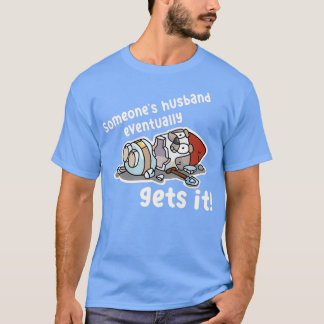 最終的に夫になる Tシャツ