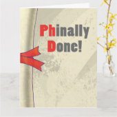 最終的に完了 カード (黄色い花)