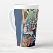 最終的に希望を生み出す カフェラテマグ (左アングル)