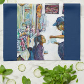 最終的に希望を生み出す キッチンタオル (折り畳み)