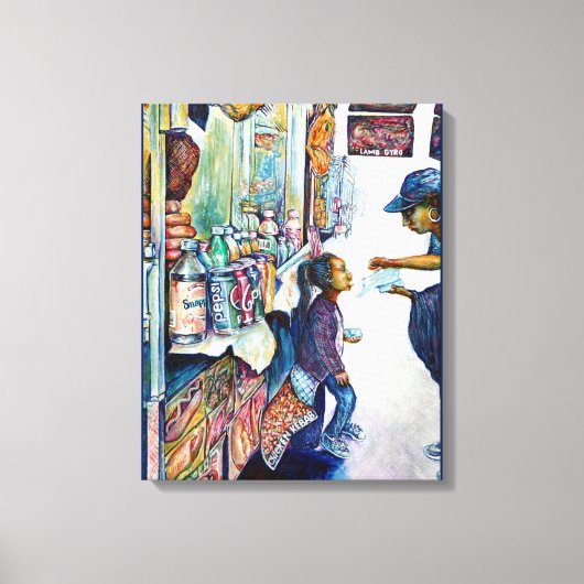 最終的に希望を生み出す キャンバスプリント (正面)