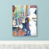 最終的に希望を生み出す キャンバスプリント (インサイチュ (ウッドフロア))