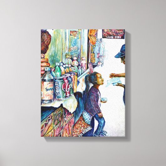 最終的に希望を生み出す キャンバスプリント (正面)