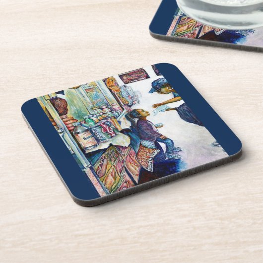 最終的に希望を生み出す コースター (左側)