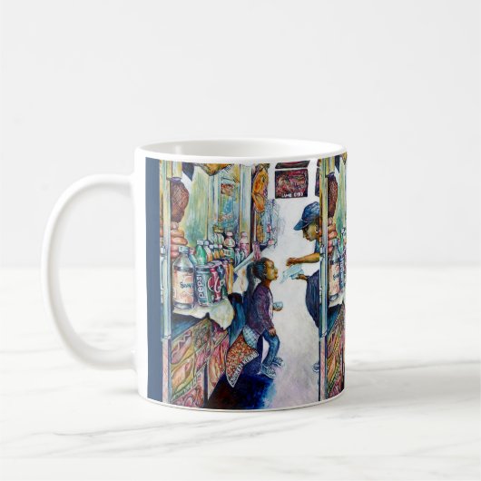 最終的に希望を生み出す コーヒーマグカップ (左)