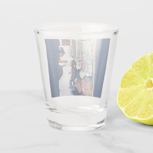 最終的に希望を生み出す ショットグラス (裏面)