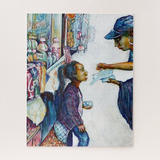 最終的に希望を生み出す ジグソーパズル (縦)