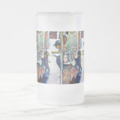 最終的に希望を生み出す フロストグラスビールジョッキ (中央)