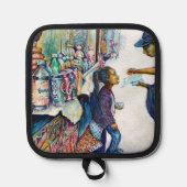 最終的に希望を生み出す 鍋敷き (正面)