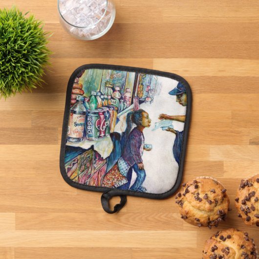 最終的に希望を生み出す 鍋敷き (トップダウン)