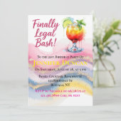 最終的に法的21st.誕生日・バッシュ・フォー・ザ・ガール 招待状 (スタンド正面)