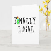 最終的に法的  カード (黄色い花)