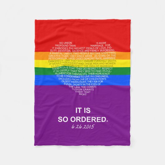 最終的に等しいフリースブランケット フリースブランケット (正面)