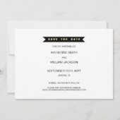 最終的に結婚おもしろい写真を保存する セーブザデート (裏面)