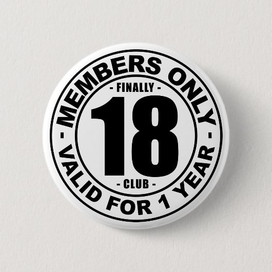 最終的に18クラブ 缶バッジ (正面)