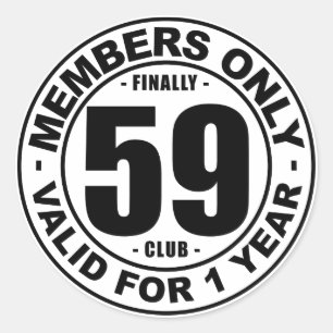 最終的に59クラブ ラウンドシール