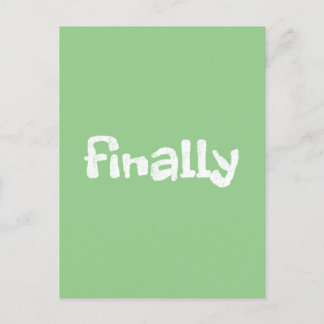 最終的に ポストカード