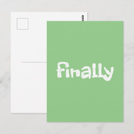 最終的に ポストカード (正面/裏面)