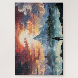 最終目的地に達した ジグソーパズル