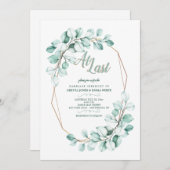 最終結婚式招待状 招待状 (正面/裏面)