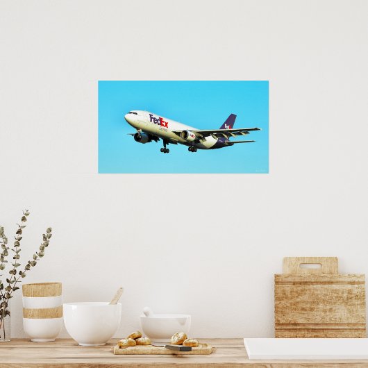 最終航空運賃 ポスター (キッチン)