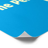 最終試験：最後買に文字書 ポスター (角)