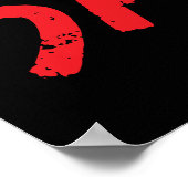 最終販売標識、関税による事業の閉鎖 ポスター (角)