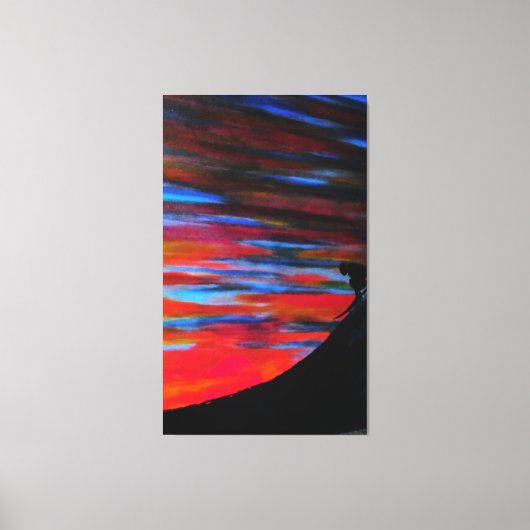 最終通話 キャンバスプリント (正面)