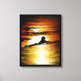 最終通話 キャンバスプリント