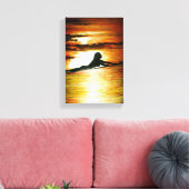 最終通話 キャンバスプリント (インサイチュ (リビング))