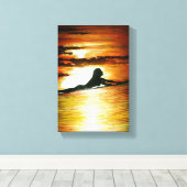 最終通話 キャンバスプリント (インサイチュ (ウッドフロア))