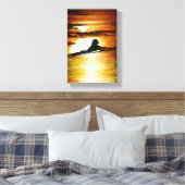 最終通話 キャンバスプリント (インサイチュ (寝室))