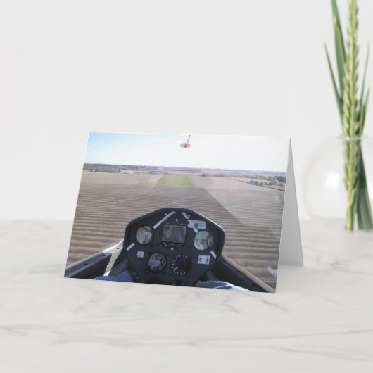 最終進入のグライダー カード (正面)