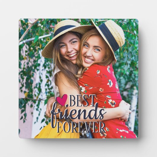最良の友達 フォトプレート 現代のベストフレンド フォトプラーク (正面)