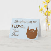 最近お前のヒゲのカードが好きだって言っただろ カード (黄色い花)