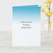 最近つらいことがあるみたいね... カード (黄色い花)