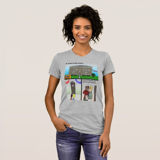 最近の勉強はTシャツだ Tシャツ (正面フル)