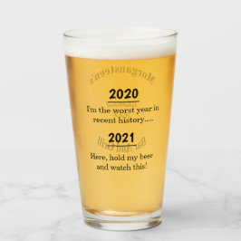 最近の最悪年の履歴ノベルティバー タンブラーグラス