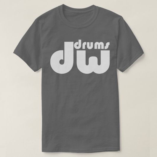 最近のDWドラム Tシャツ (デザイン正面)