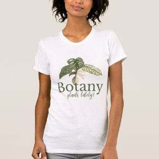最近ボタニーの植物？プラントラバーおもしろいティー Tシャツ