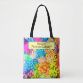 最近ボタニーの花?オリジナルアートトート トートバッグ (正面)