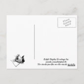 最近昇格したはがき ポストカード (裏面)