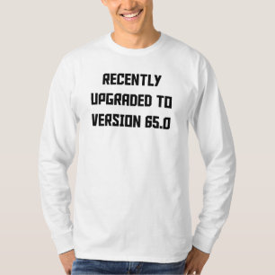 最近版65.0に改善されて Tシャツ