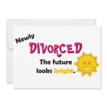 最近離婚されたパーティの招待状