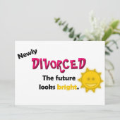 最近離婚されたパーティの招待状 招待状 (スタンド正面)