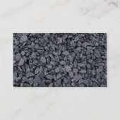 最近露天掘り鉱山から掘られる石炭の山 名刺 (裏面)