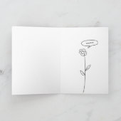 最近、愛していることを伝えましたか！ カード (内部)