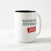 最近、球そのまま離婚される ツートーンマグカップ (正面右)