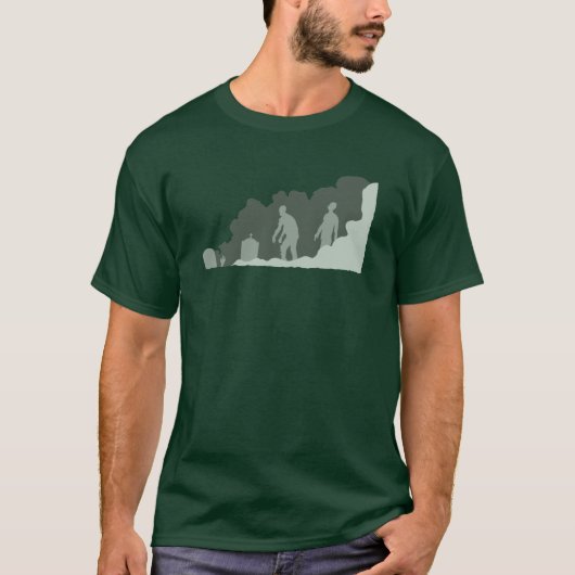 最近Undeceased -緑 Tシャツ (正面)